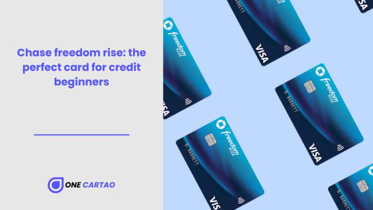 Chase freedom rise the perfect card for credit beginners