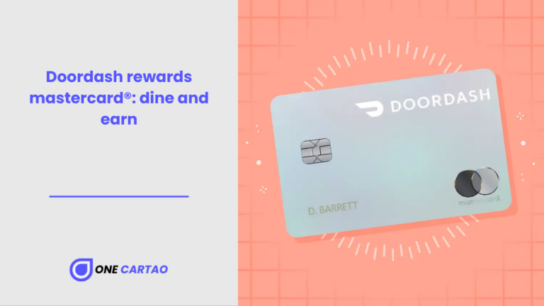 Doordash rewards mastercard® dine and earn