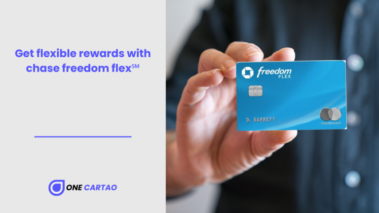 Get flexible rewards with chase freedom flex℠