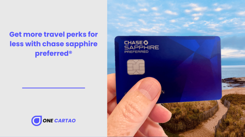 Get more travel perks for less with chase sapphire preferred®