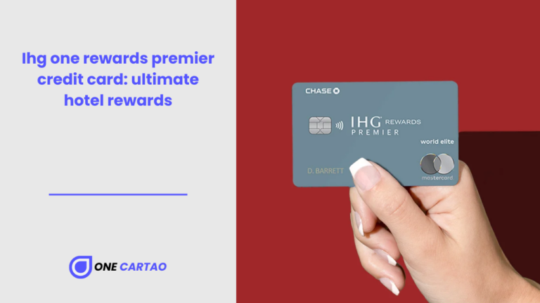 Ihg one rewards premier credit card ultimate hotel rewards