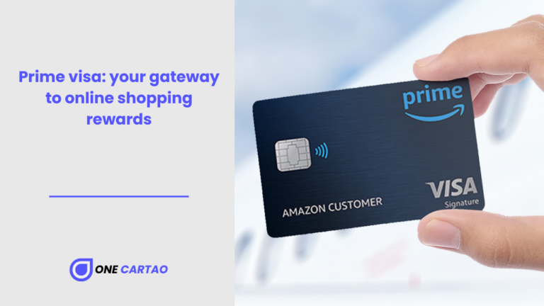 Prime visa your gateway to online shopping rewards