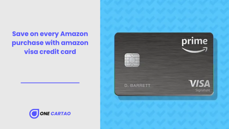 Save on every Amazon purchase with amazon visa credit card