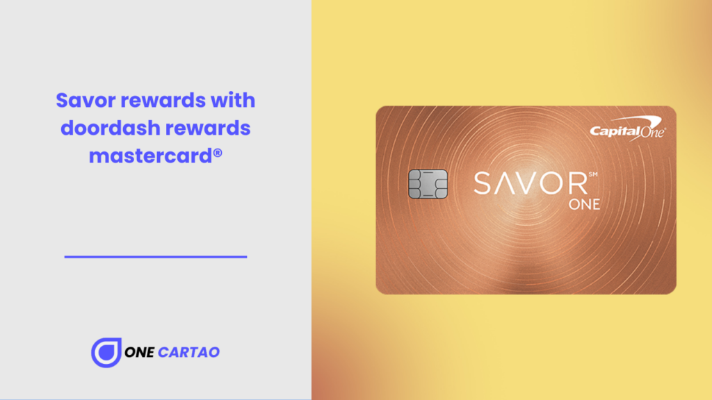 Savor rewards with doordash rewards mastercard®