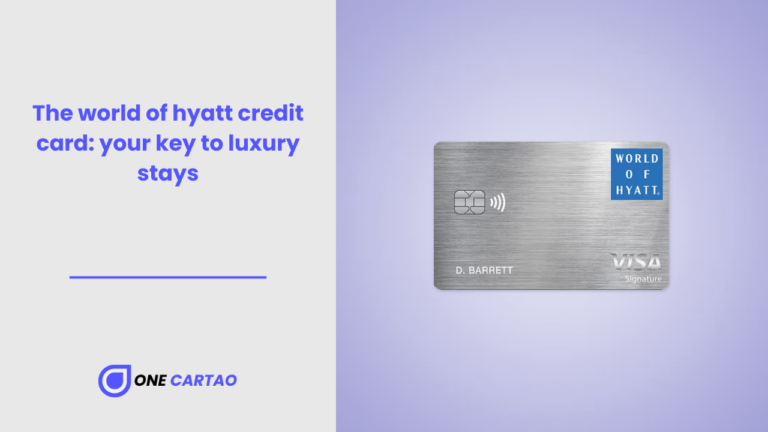 The world of hyatt credit card your key to luxury stays