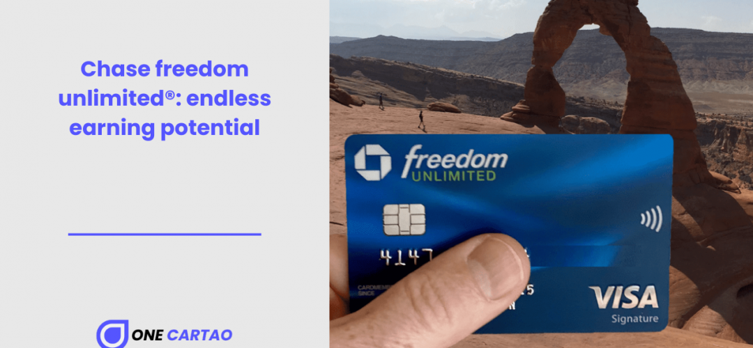 Chase freedom unlimited® endless earning potential